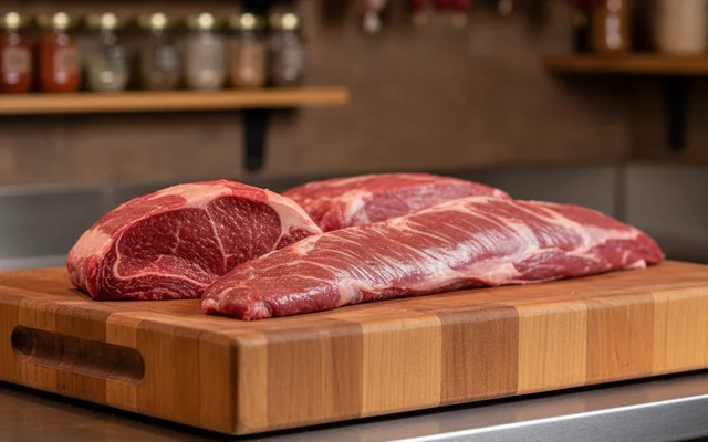 Specialty and game cuts at Grinders Meat Market