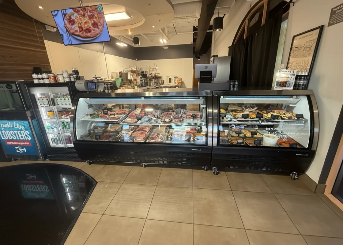 Inside the Grinders Meat Market shop in Cave Creek